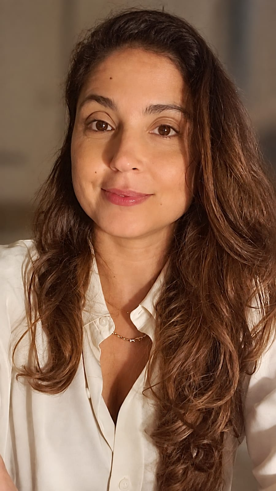 Retrato de Aline Reis, psicóloga infantil